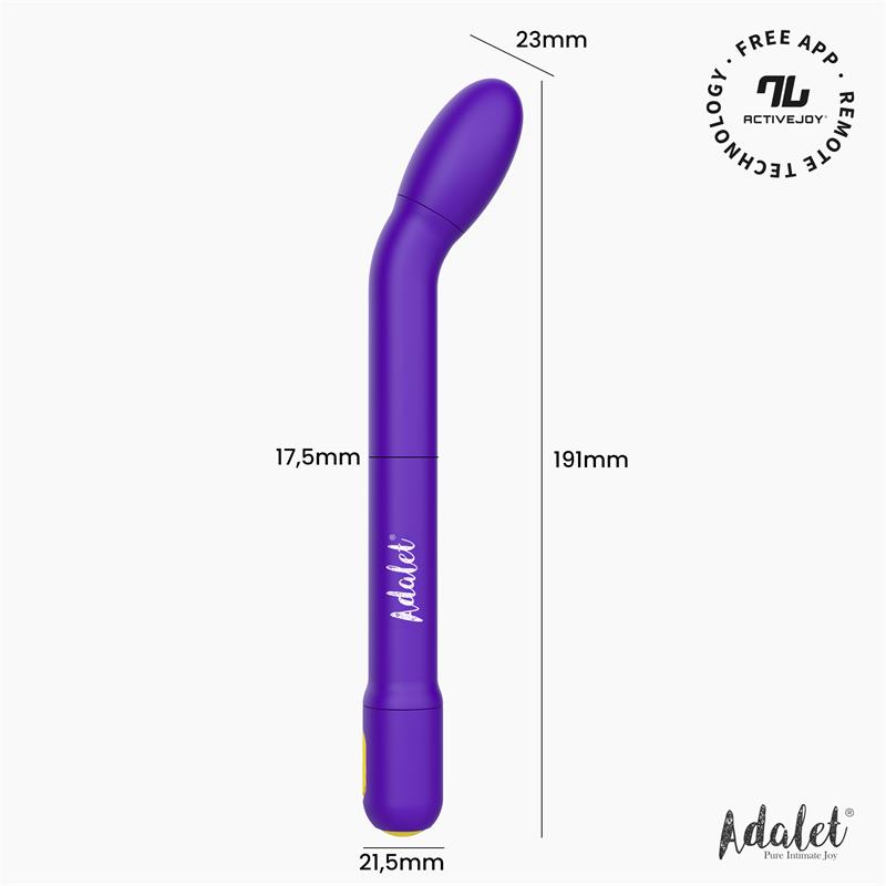 Gently Estimulador Punto G con APP Purpura - Imagen 3