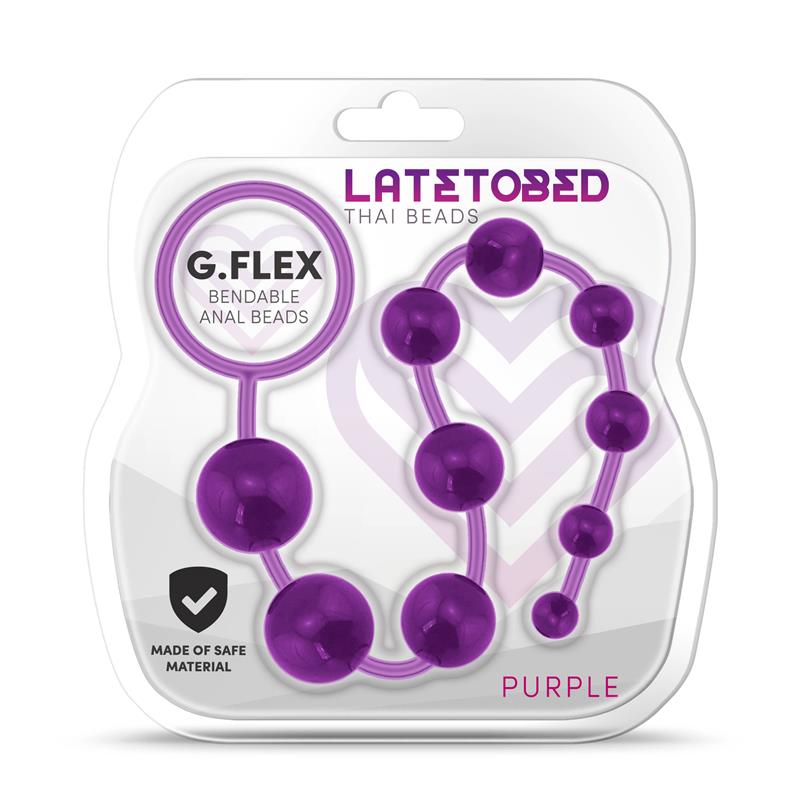 G.Flex Bolas Tailandesas Flexibles Púrpura - Imagen 3