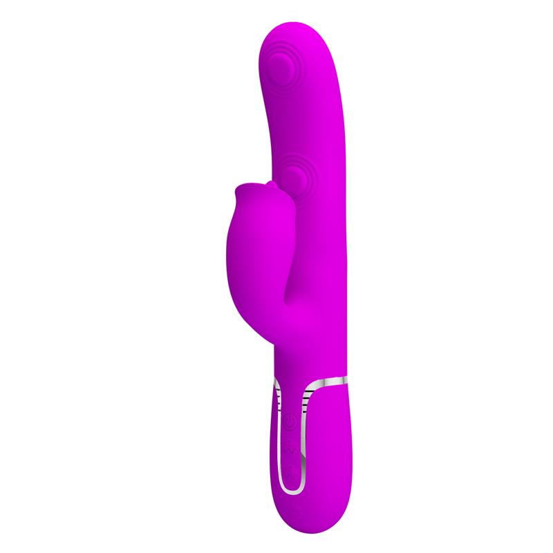 Gigi Vibrador con Licking y Thumping Fucsia - Imagen 5