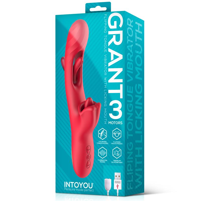 Grant Vibrador con Flipping y Lengua Licking 360º - Imagen 3