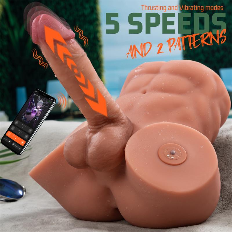 Gretel Semi Torso con Dildo Desmontable, Thrusting y APP 6 kg - Imagen 6