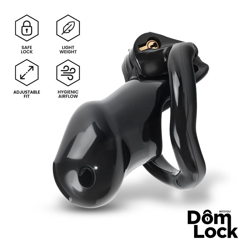 Guard Jaula para el Pene con Candado Interno Talla S - Imagen 4