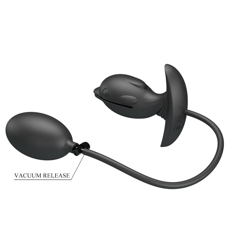 Hanson Plug Anal Inflable con Vibración - Imagen 4