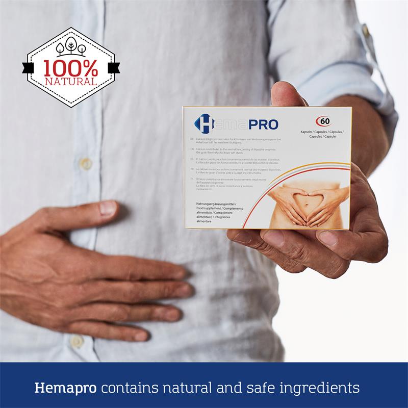Hemapro Pastillas para las Hemorroides 60 Comprimidos - Imagen 4