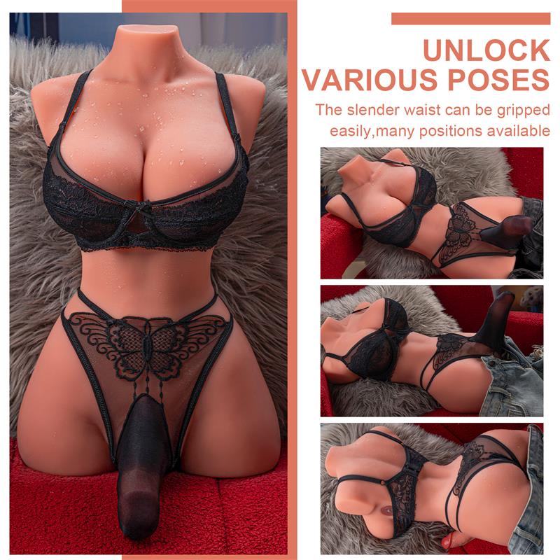 Hermosa Lady Boy Torso con Vibración y Thrusting 9.75 kg - Imagen 5