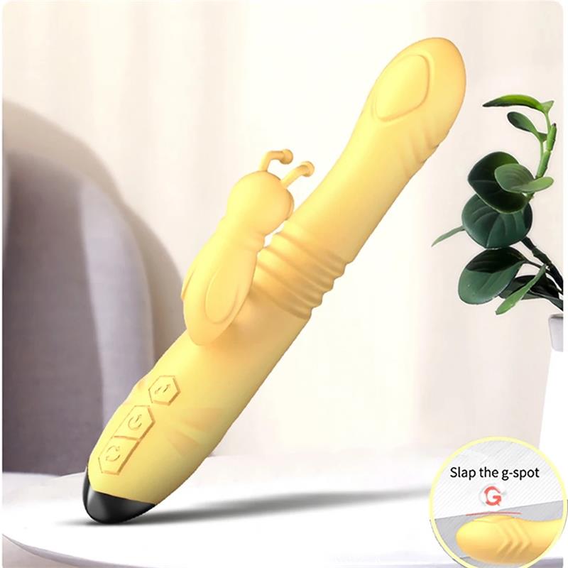 Honeybee Vibrador con Thrusting y Pulsación - Imagen 3