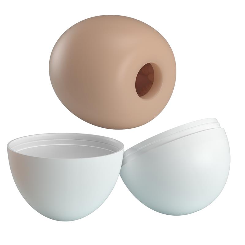 Huevo Masturbador Pleasure Egg II Naranja - Imagen 3
