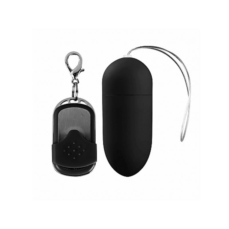 Huevo Vibrador con Control Remoto Negro - Imagen 3