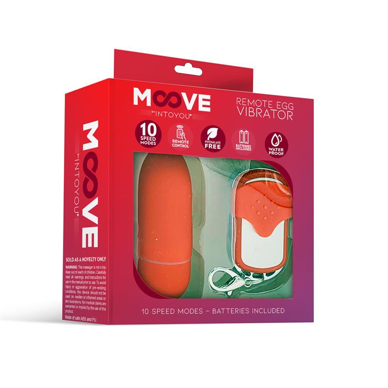 Huevo Vibrador con Control Remoto Rojo - Imagen 4