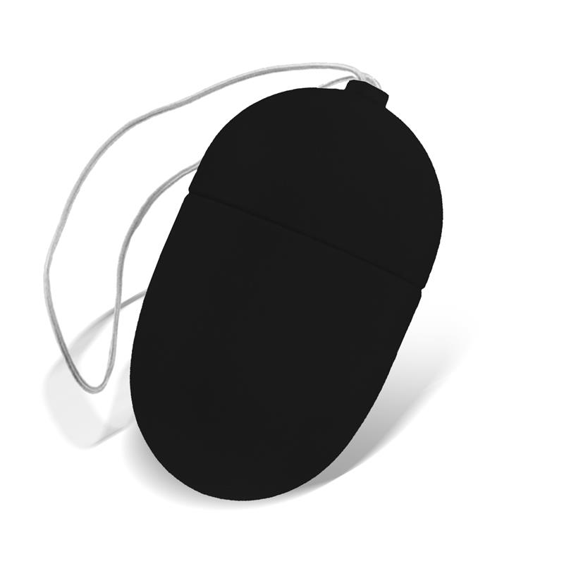 Huevo Vibrador con Control Remoto Tamaño Mediano Negro - Imagen 3