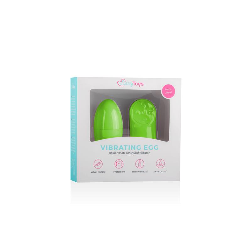 Huevo Vibrador Control Remoto - Verde - Imagen 4