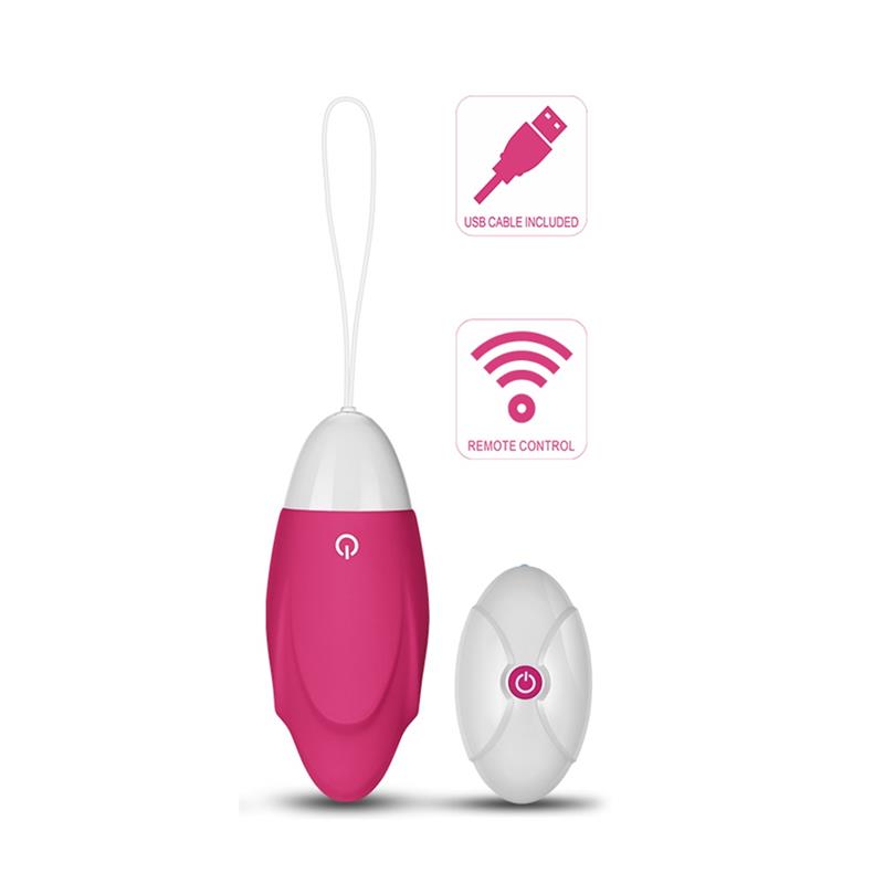 Huevo Vibrador iJoy Control Remoto USB Rosa - Imagen 4
