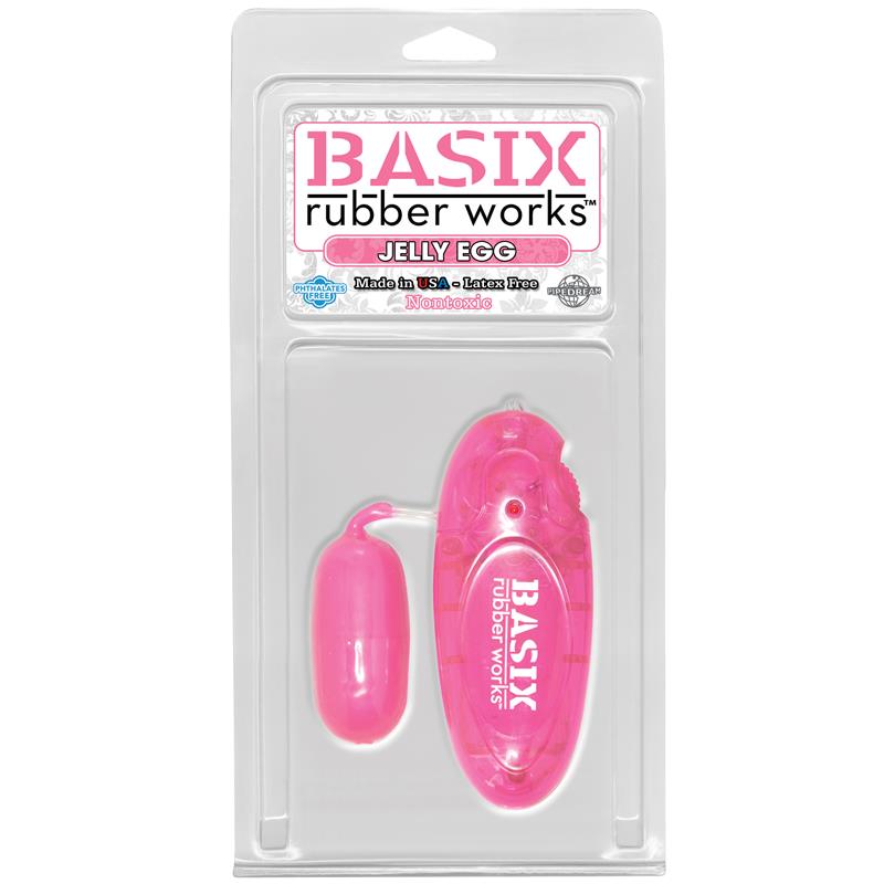 Huevo Vibrador Jelly Rosa - Imagen 3