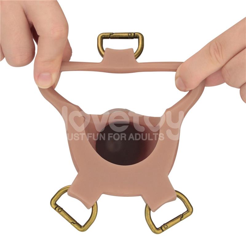 Ingen Arnés Ajustable con Dildo Hueco 9 Enhanced Set L/XL/2XL - Imagen 7