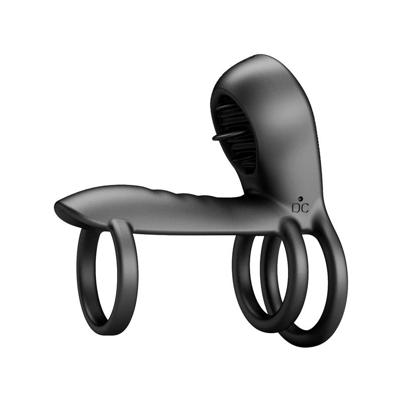 Jammy Anillo Triple con Vibración USB - Imagen 3