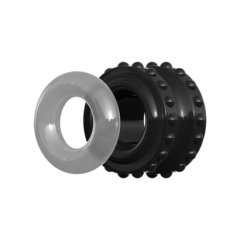 Juego Anillo Pro Performance C-Ring Avanzado Transparente - Imagen 4