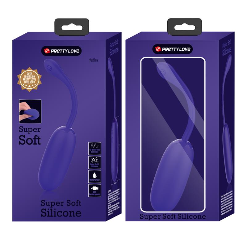 Julius Huevo Vibrador Violeta - Imagen 4