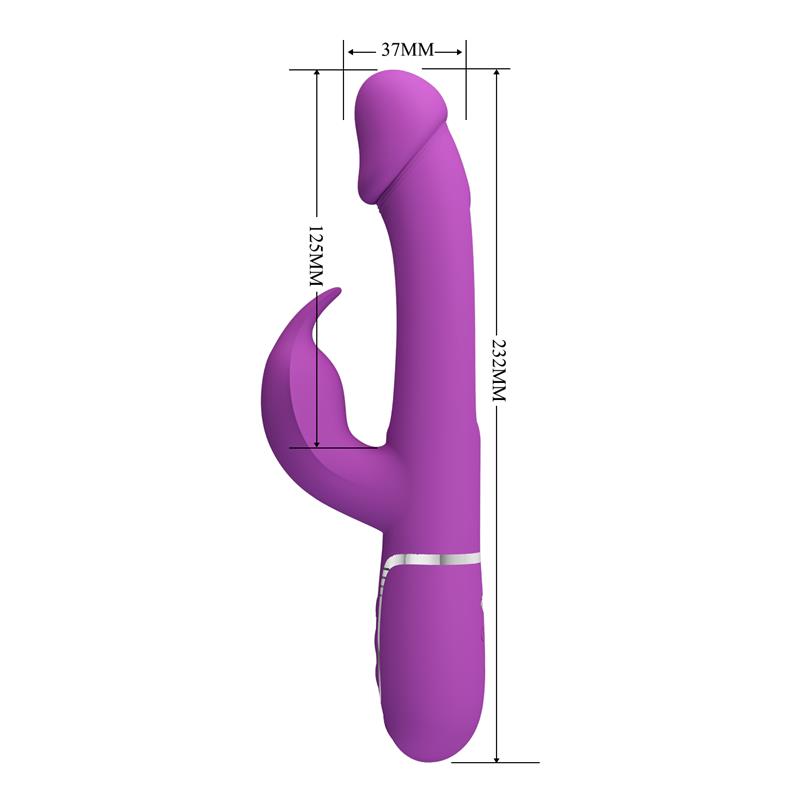 Kampas Vibrador con Lengua Lila - Imagen 4