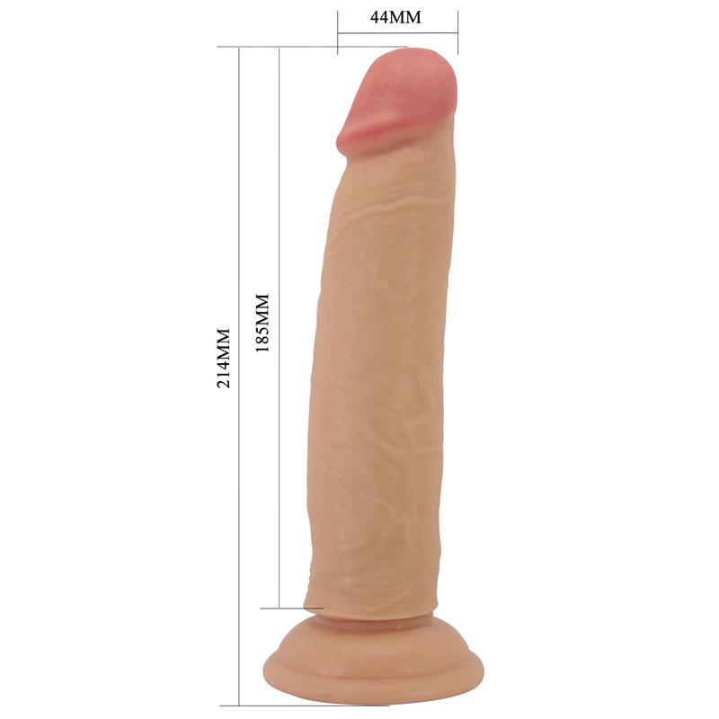 Keon Dildo con Piel Deslizante-Retractil 21 cm - Imagen 4