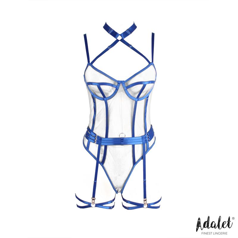 Killye Teddy de Malla con Tiras con Ligas Azul - Imagen 3
