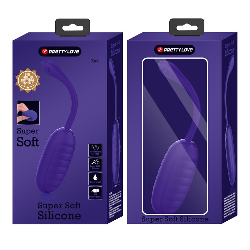 Kirk Huevo Vibrador Violeta - Imagen 5