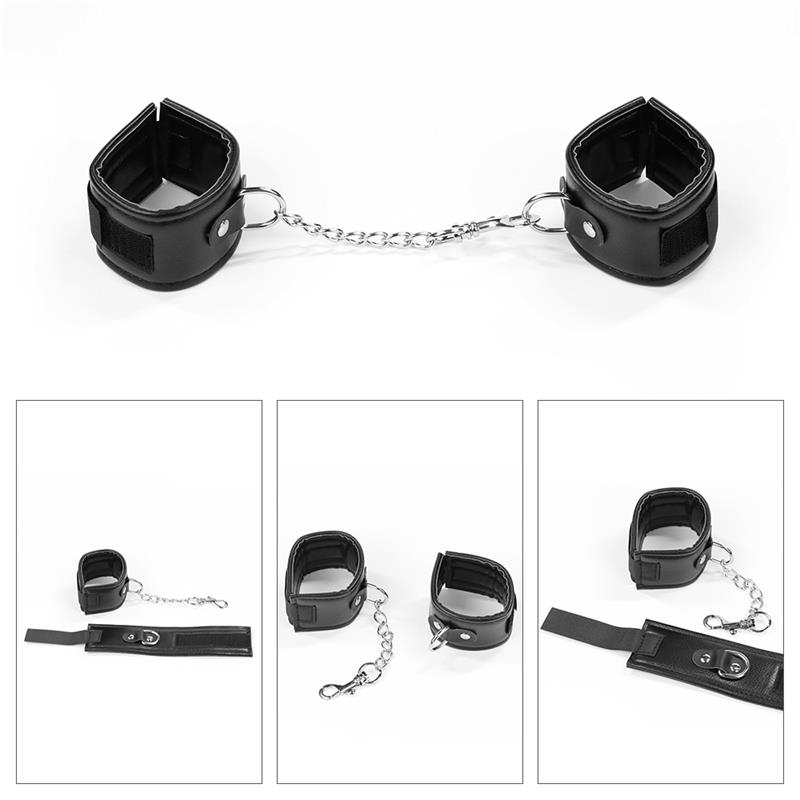 Kit Bondage Deluxe Negro - Imagen 5