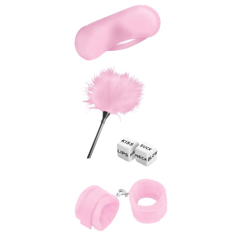 Kit de Bondage para Principiantes Starters 4 Piezas Rosa - Imagen 3