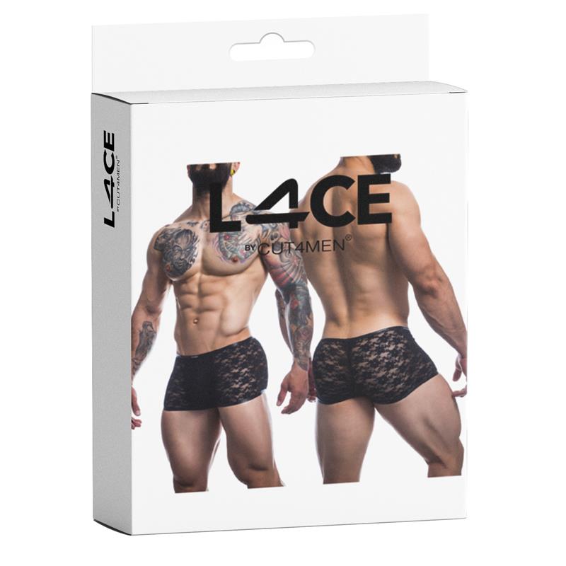 L4CE05 Boxer con Encaje - Imagen 4