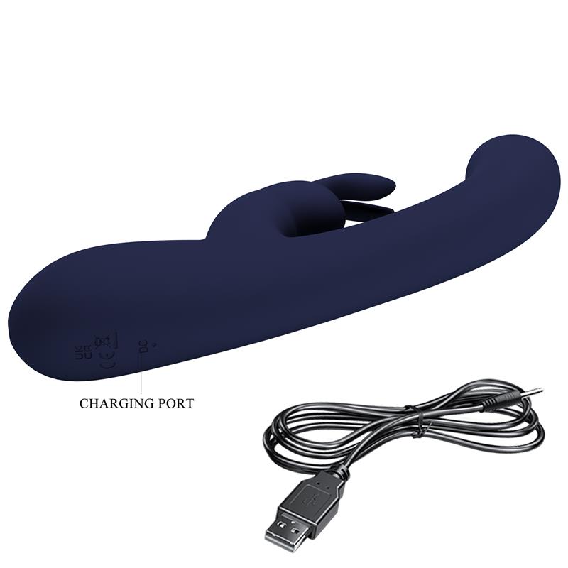Lamar Vibrador Punto-G Azul Oscuro - Imagen 6