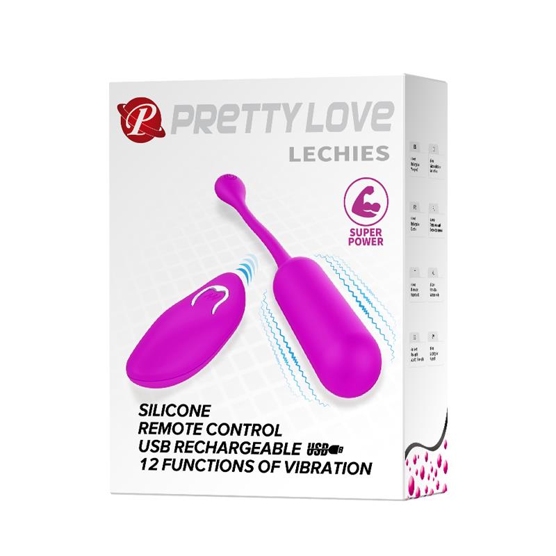 Lechies Huevo Vibrador con Control Remoto USB - Imagen 3