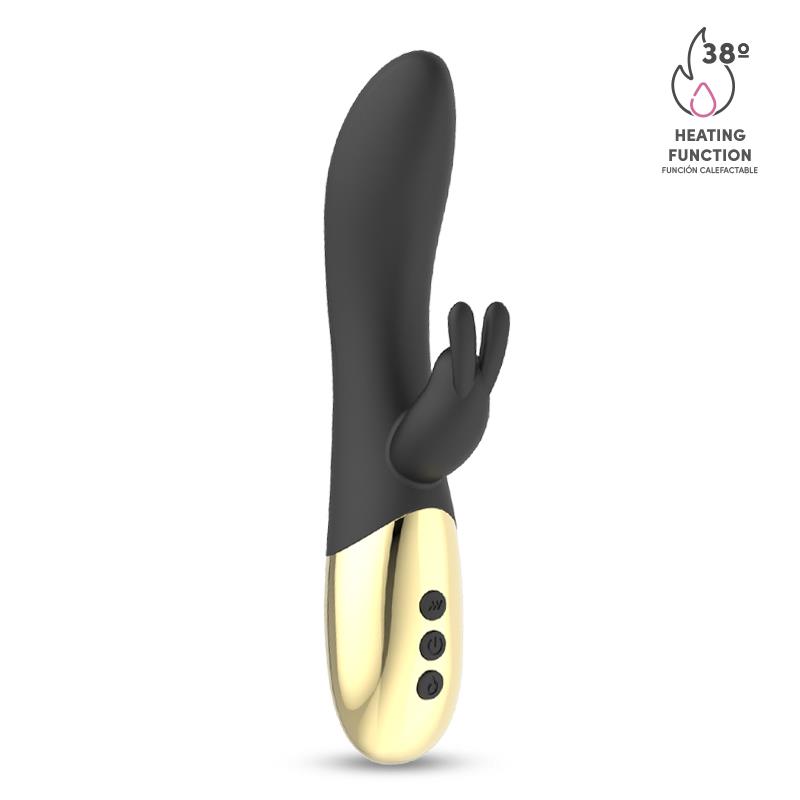 Leums Vibrador Rabbit con Función de Calor Punto G USB Magnético - Imagen 4