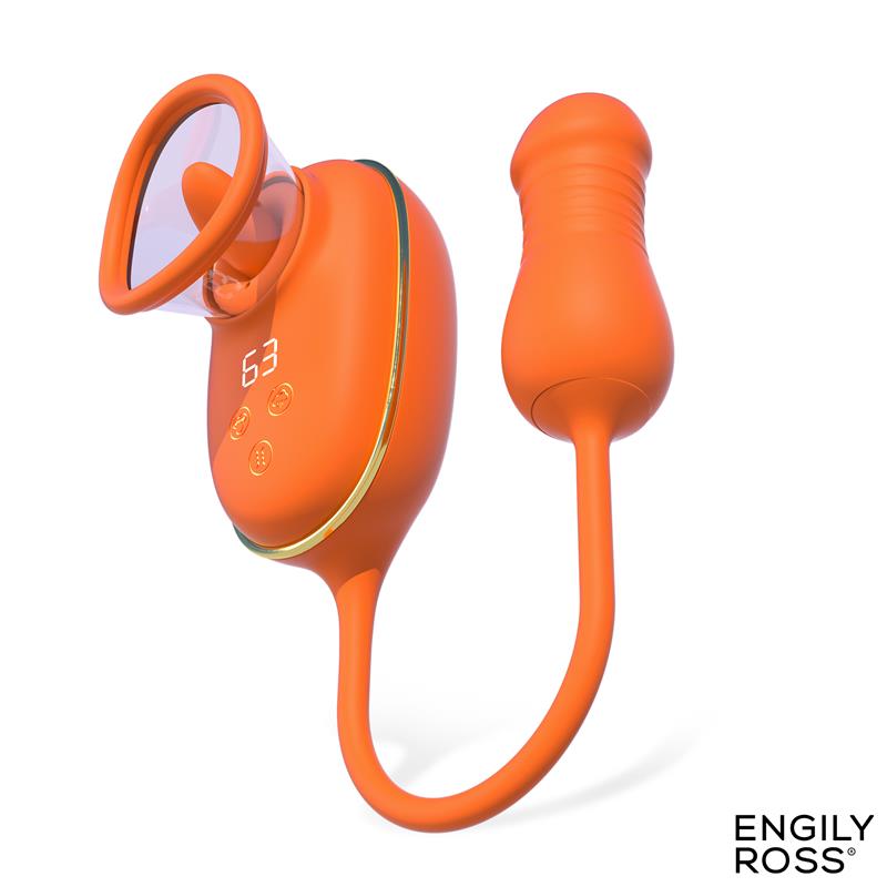 Lizer Pro Estimulador con Lengua Oscilante, Bomba de Vacio y Huevo con Up and Down - Imagen 4