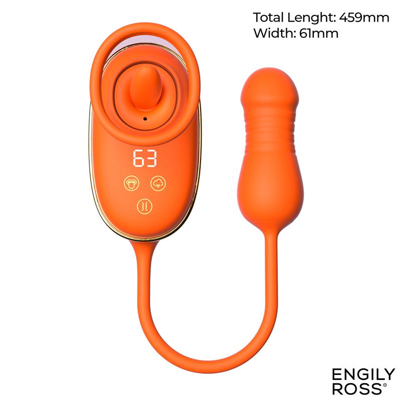 Lizer Pro Estimulador con Lengua Oscilante, Bomba de Vacio y Huevo con Up and Down - Imagen 6