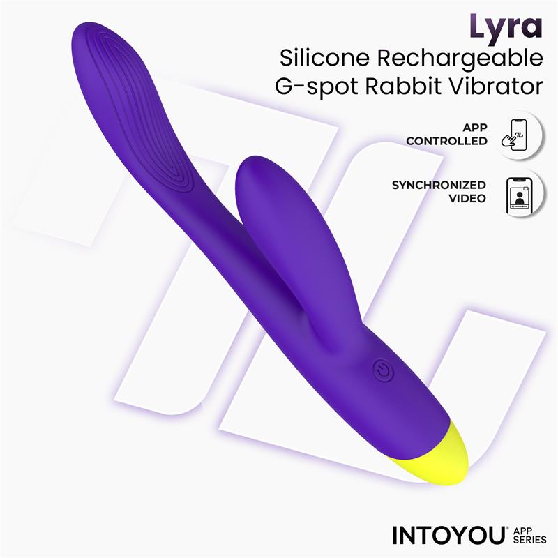 Lyra Vibrador Punto G con APP Púrpura - Imagen 4