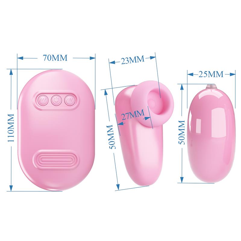 Magic Box Huevo Vibrador y Estimulador con Tapping - Imagen 5