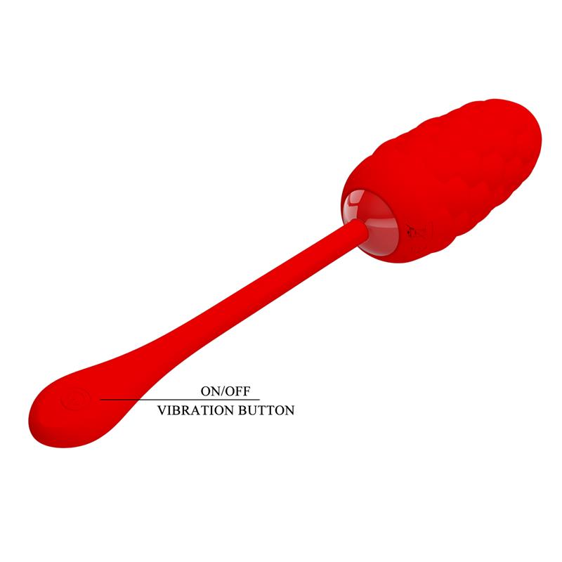 Marina Huevo Vibrador Rojo - Imagen 5