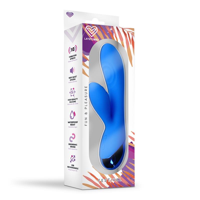 Marna Vibrador USB Azul - Imagen 5