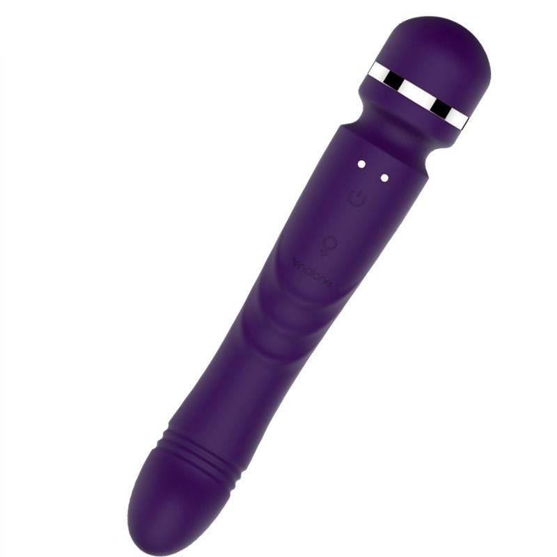 Masajeador Doble Yoni Dark Lilac - Imagen 3