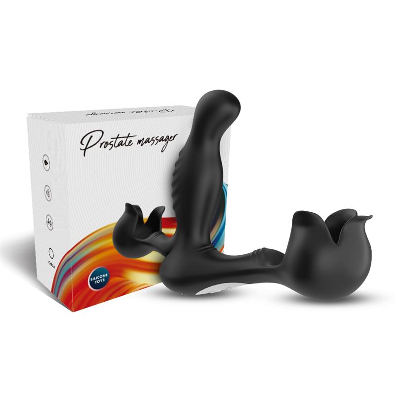 Masajeador Prostático Rotación 360º Estimulación Testiculos - Imagen 5