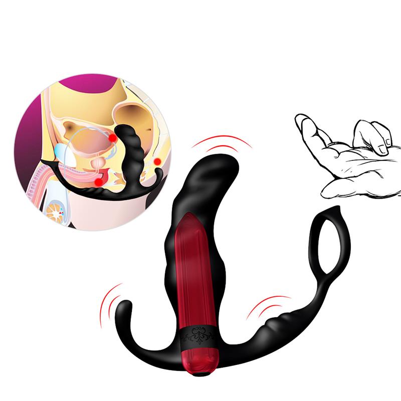 Masajeador Prostático y Plus Anal con Vibración - Imagen 8