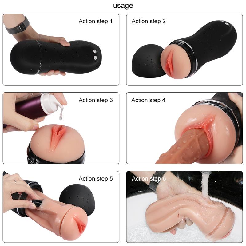 Masturabdor con Vibrador USB Tiny Man - Imagen 5