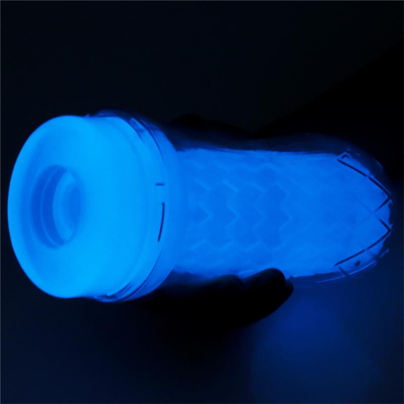 Masturbador Masculino Lumino Luz Azul - Imagen 3