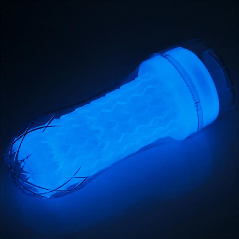 Masturbador Masculino Lumino Luz Azul - Imagen 5