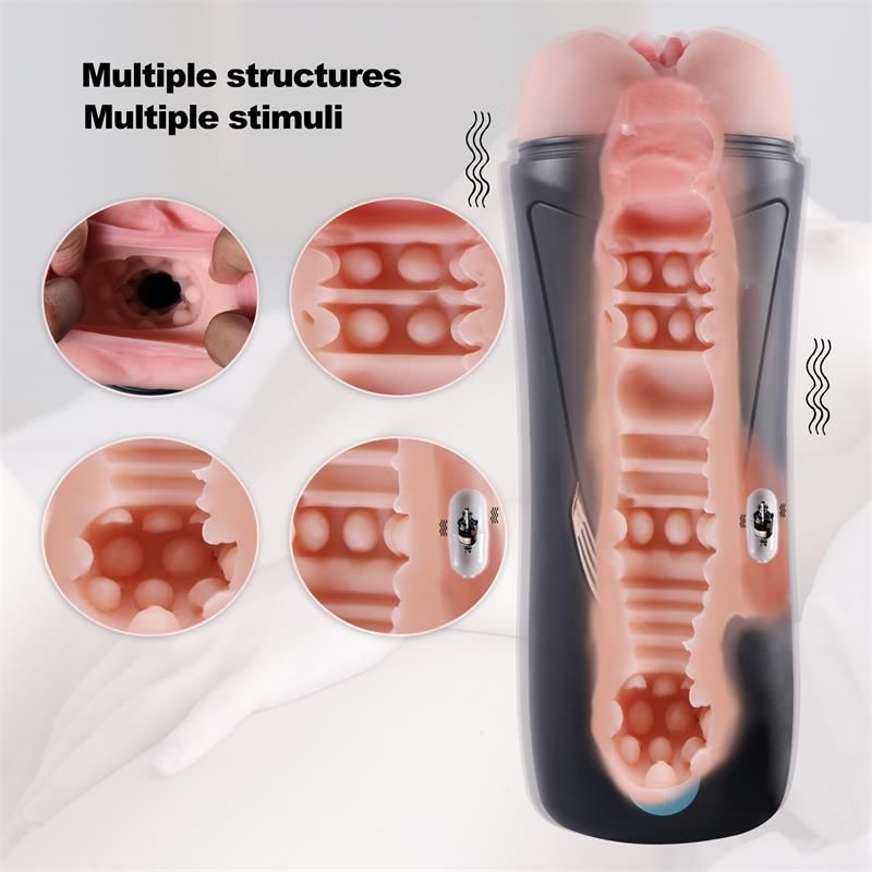 Masturbador Masculino Vagina con Gemidos Lauren - Imagen 4