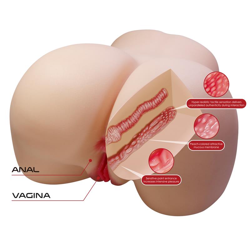 Masturbador Vagina y Ano 11kg - Imagen 7