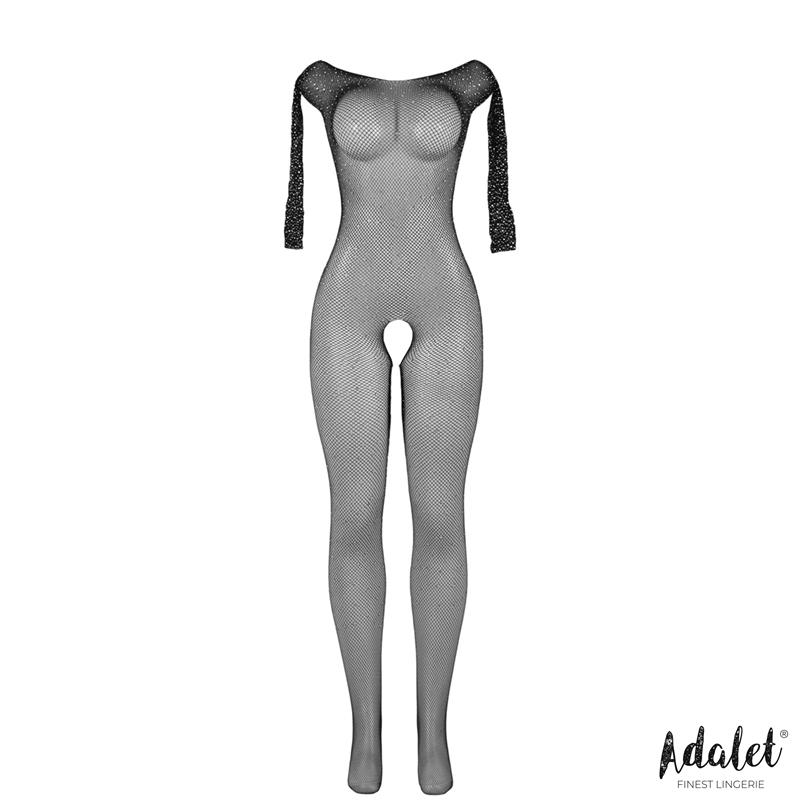 Maty Bodystocking Entepierna Abierta con Brillantes - Imagen 4