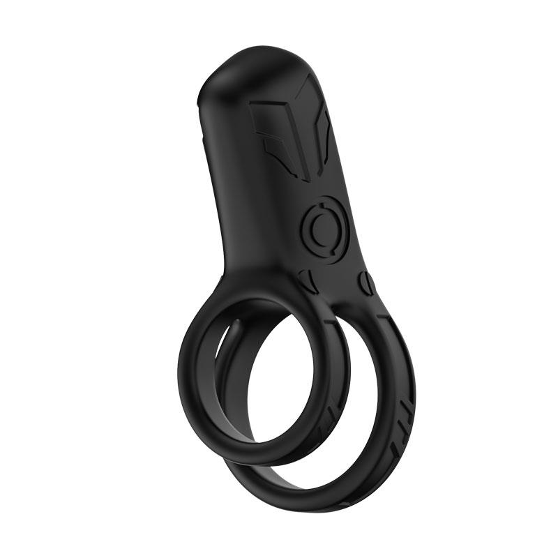 Mecha-style Anillo Doble para el Pene con Vibracion - Imagen 3
