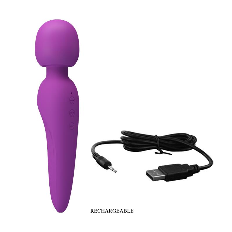 Meredith Masajeador USB Violeta - Imagen 3