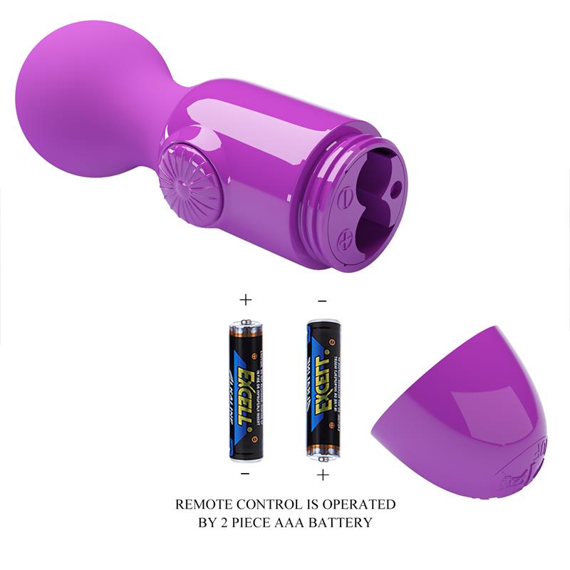 Mini Masajeador Little Cute Purpura - Imagen 4