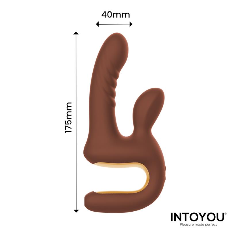 Mocca Vibrador con Thrusting y Mango Ergonómico USB - Imagen 3